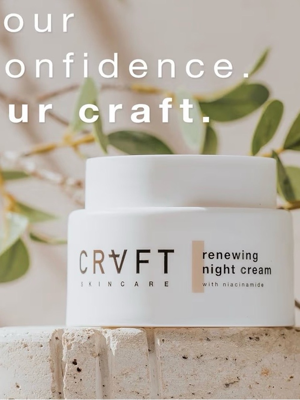 CRAFT Renewing Night Cream -1.5 Fl Oz For Men/women